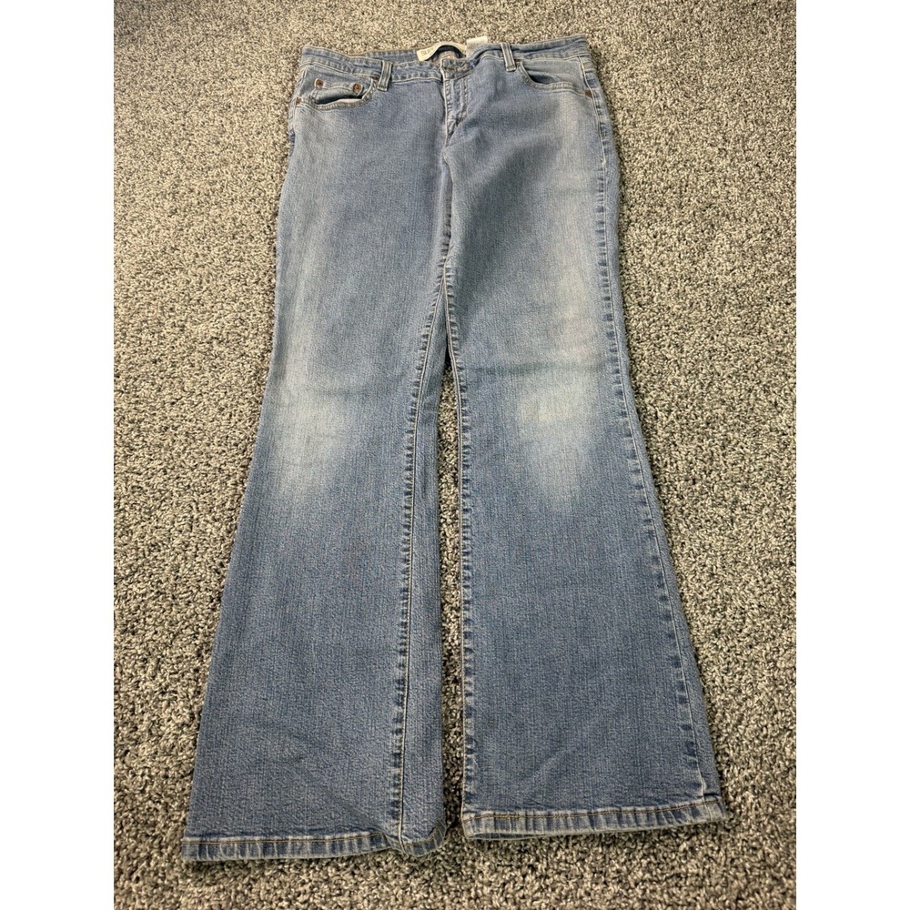 Vintage Y2K Levi's 518 Super Low Bootcut Jeans Women's Size 13 Blue Baggy